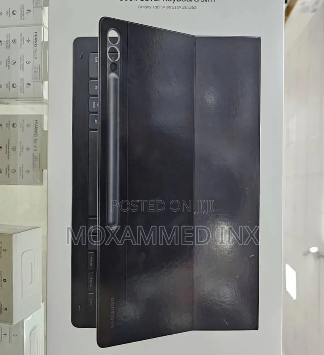 OG Samsung Tabs9ultra Book Cover Keyboard Slim