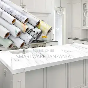 Kitchen Marble Wallpaper for Marble Furniture Film Wallpaper