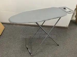 Ironing Board/Table With Iron Holder, Foldable Adjustable