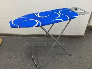 Foldable Ironing Board With Iron Stand Height Adjustment