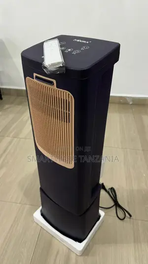 Tower Fan With Touchscreen Panel And Remote Control