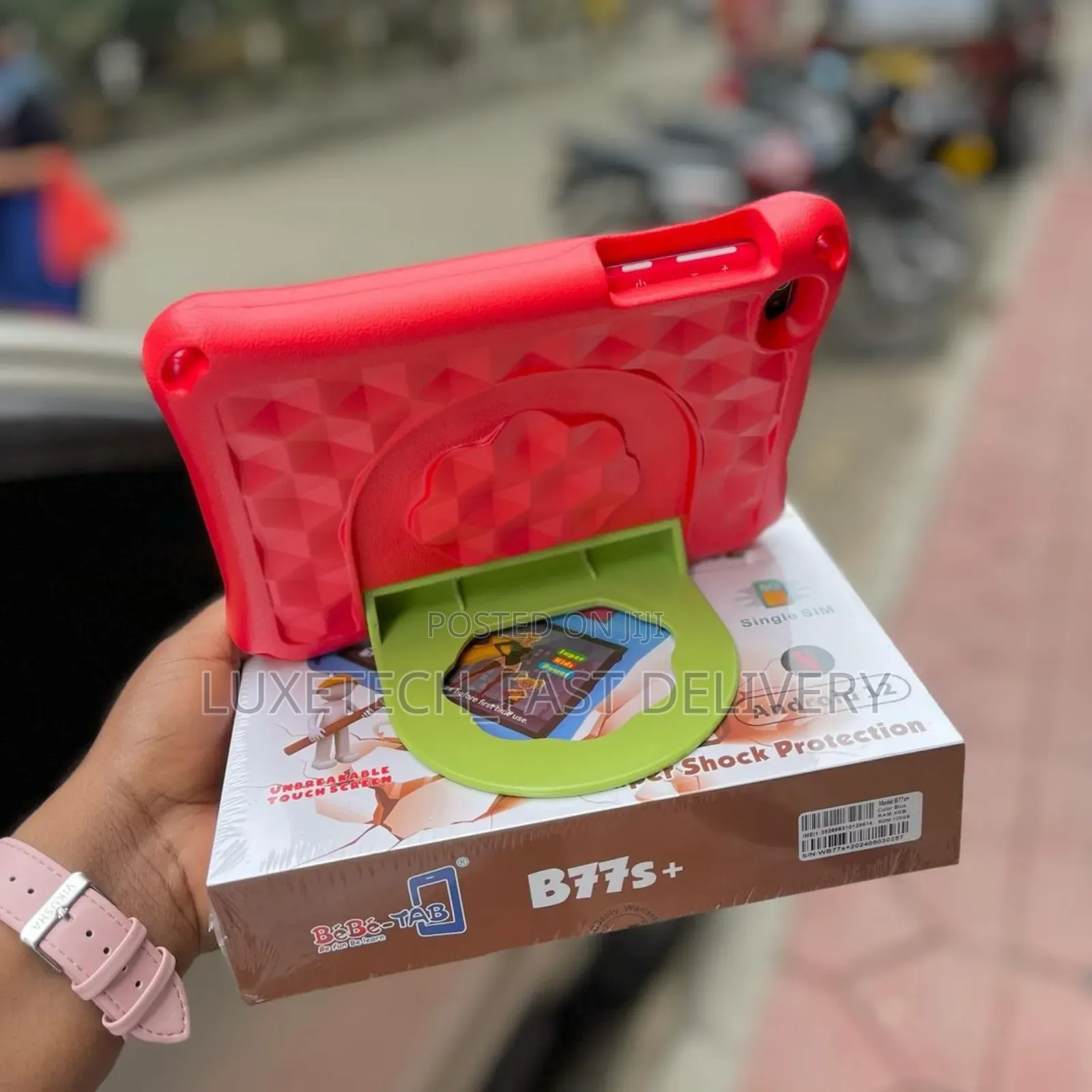 New Bebe B77s Plus 128 GB Red