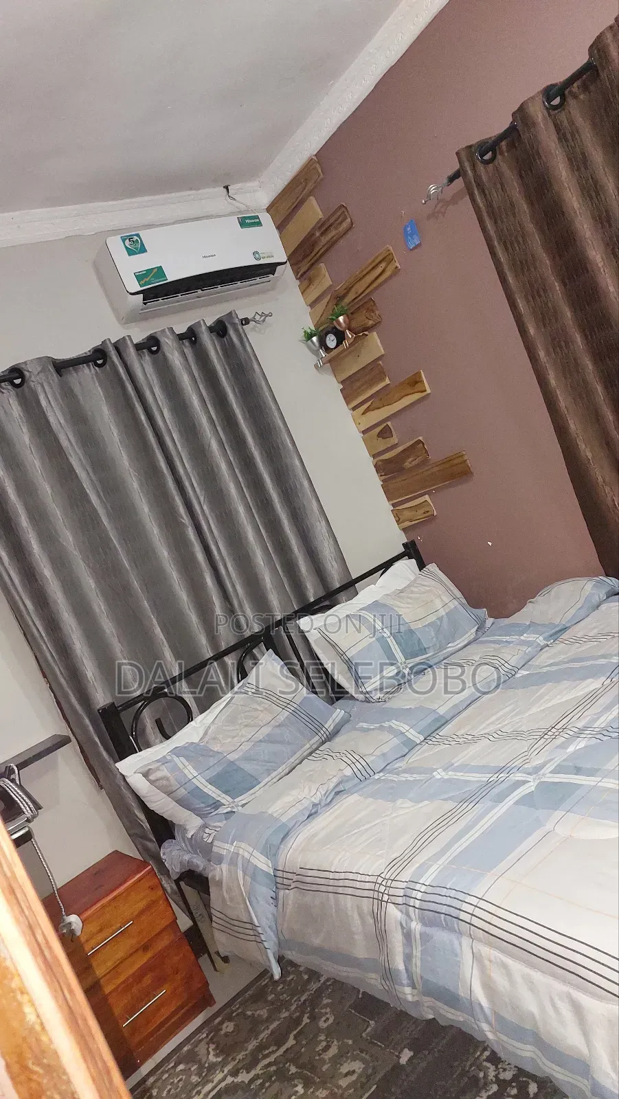Furnished 2bdrm Chalet in Survey Mliman City, Kinondoni for rent