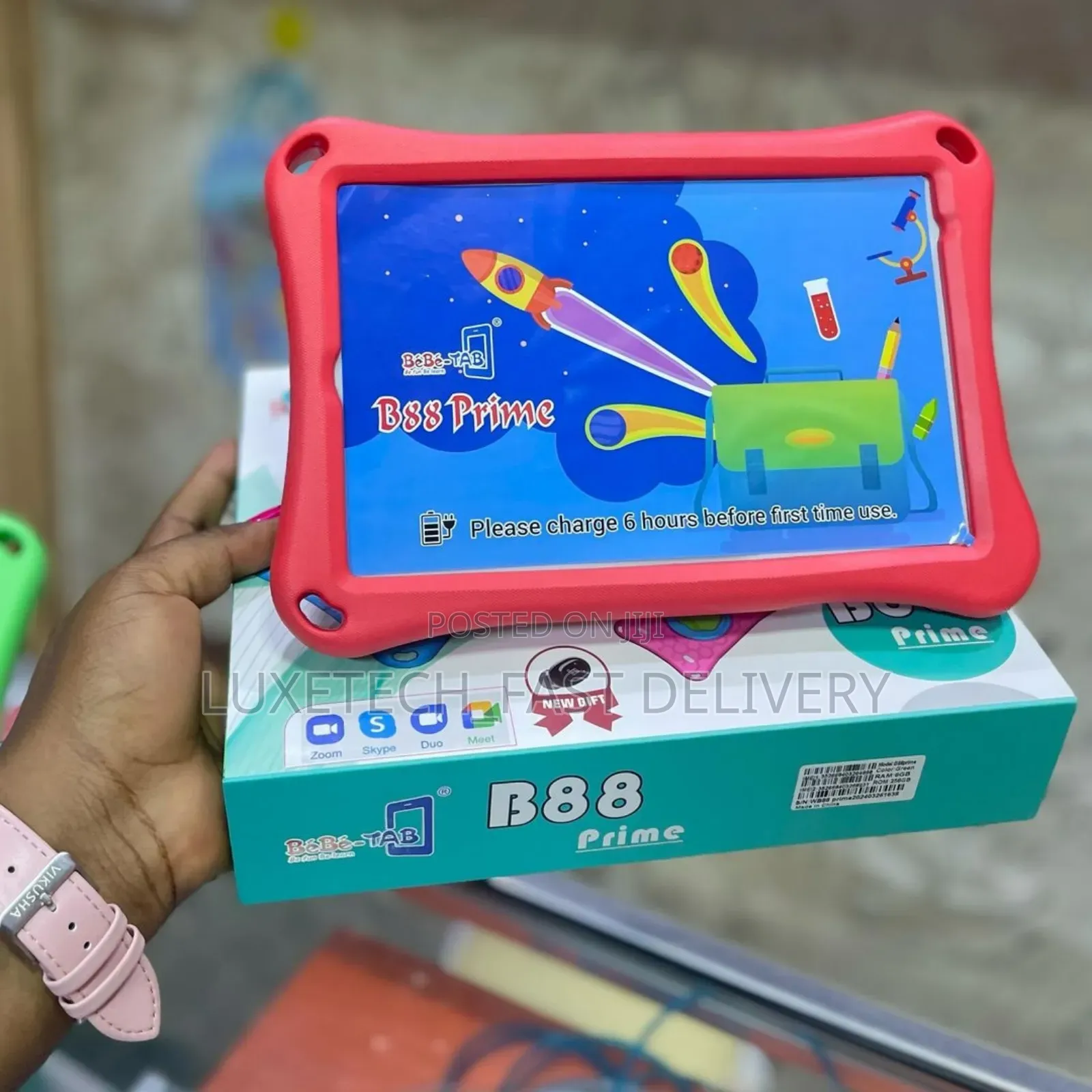 New Bebe B88 Prime 128 GB Red