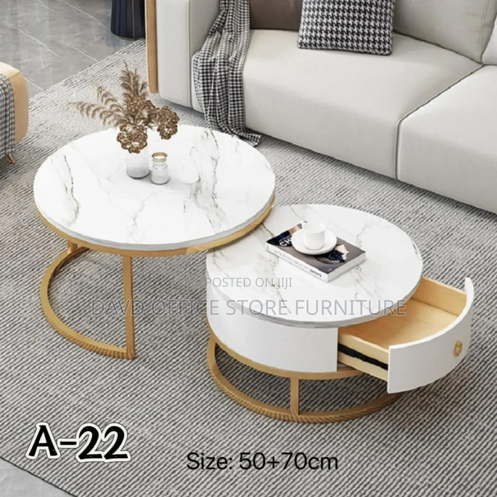 Coffee Table Mirror Round
