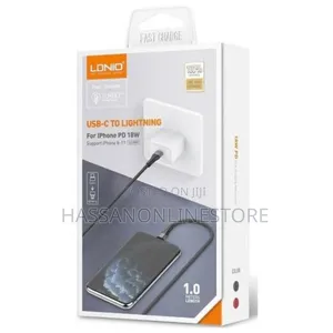 LDNIO LC961 Typec to Lighting C2l 18w Braided Cable
