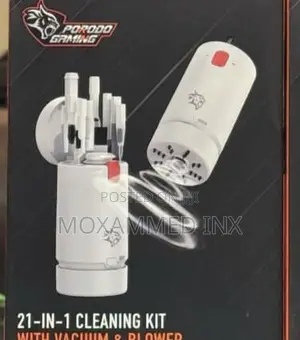 Porodo Cleaning Kit 21 in 1 With Blowee and Vaccum Cleaner