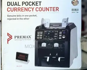 Premax Dual Pocket Currency Counter