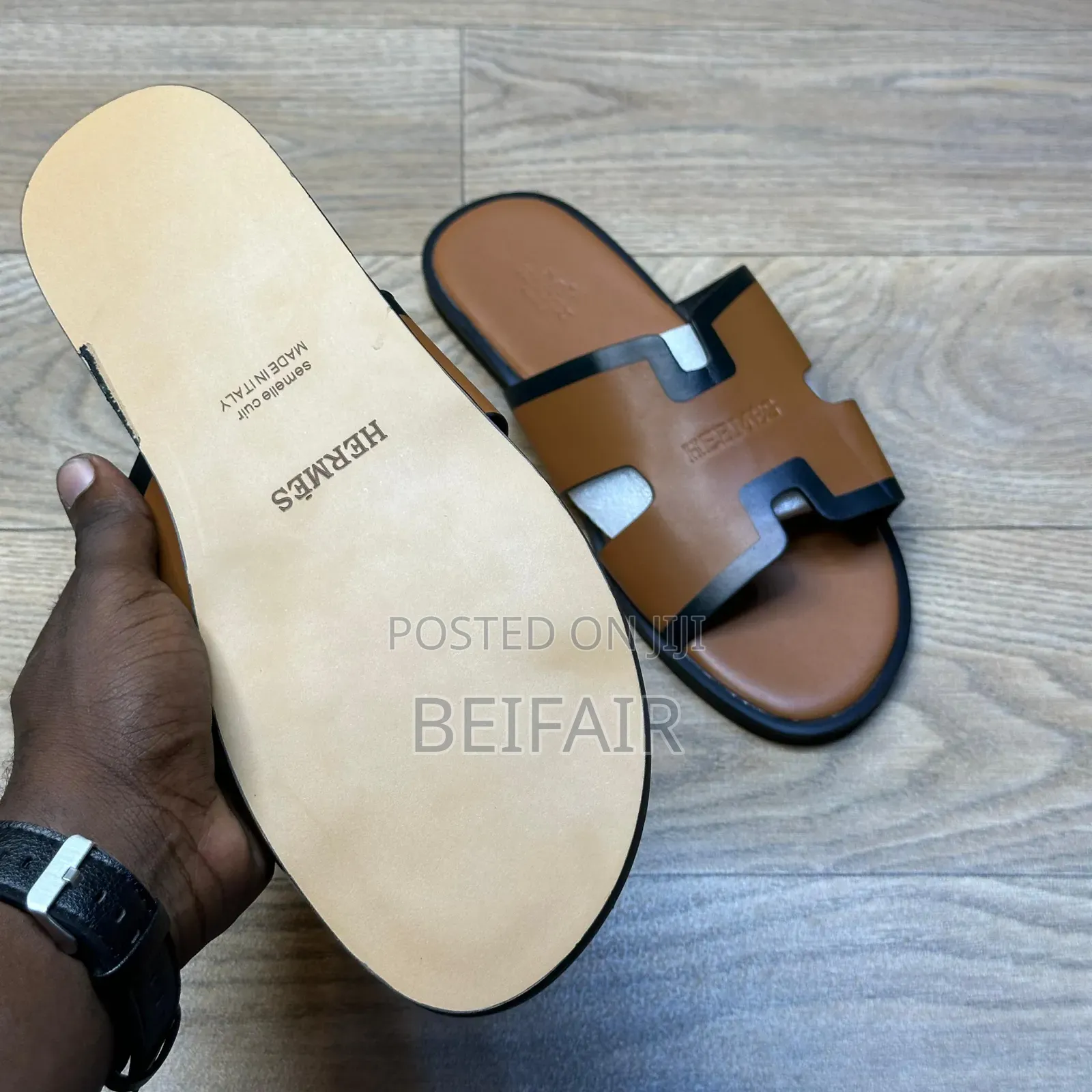Sendo Za Kiume | Quality Leather Sandals