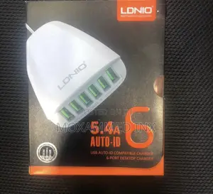 Ldnio A6573 Desktop Charger 6ports USBA With 1.5meters