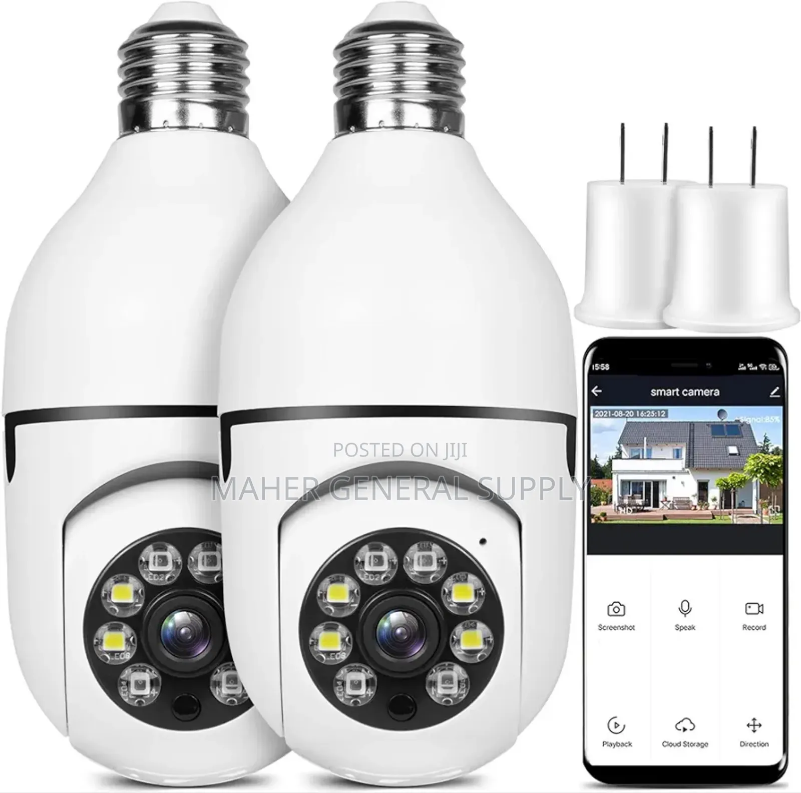 Light Bulb Security Camera Wireless