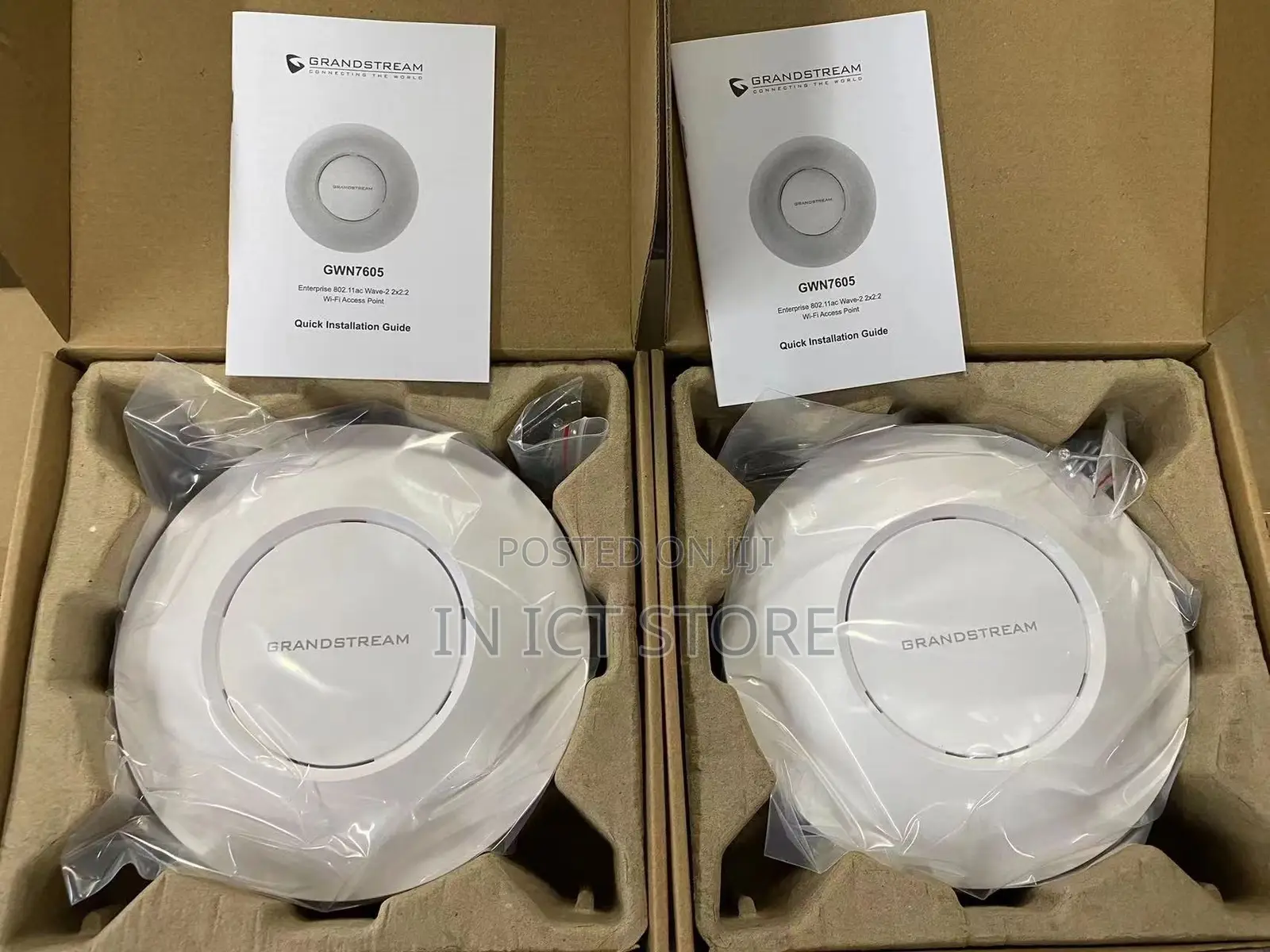 Grandstream GWN7665 2x2 802.11ax Wi-Fi 6E AP, AX5400, 1xgige