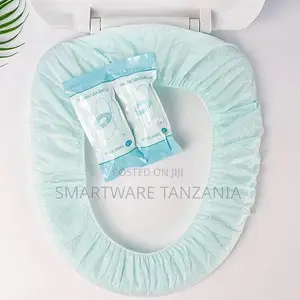 8pcs Covers Cushions Seat Cover Non-Woven Toilet Pad