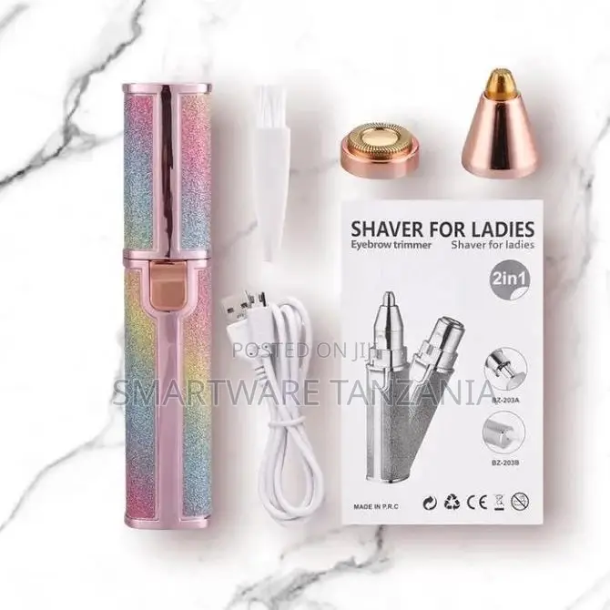 2in1 Painless Brows Shaver Hair Remover Facial Hair Remover