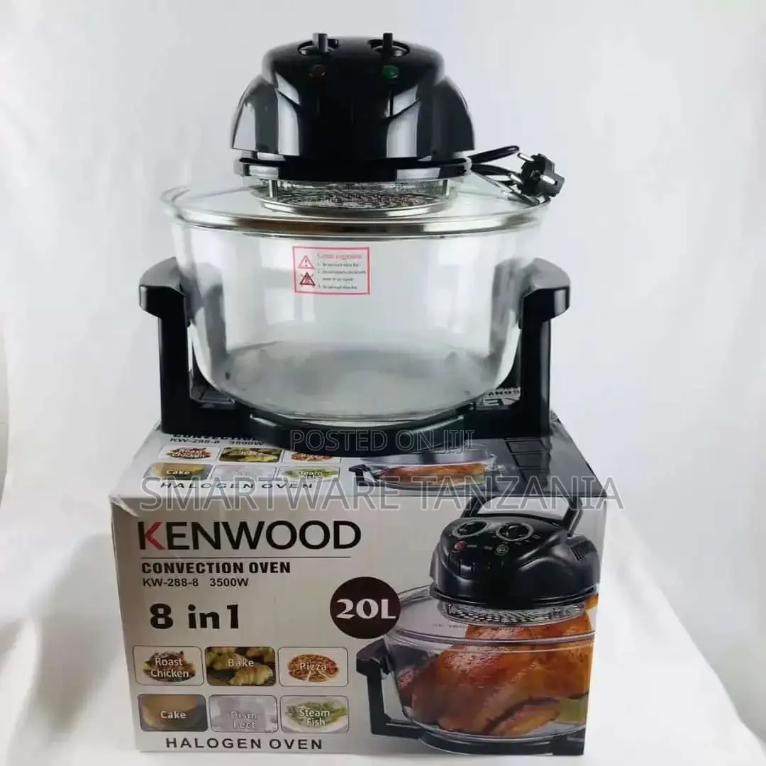 2 In 1 Glass Air Halogan Fryer Fresh Food Deep Fat Free Lean