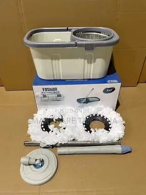 Spin Mop With 2 Refill | 360 Degree Rotating Cleaning Mop