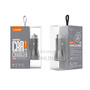 LDNIO C407Q 2 USB Port Phone Car Charger Support QC3.0
