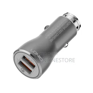 LDNIO C407Q 2 USB Port Phone Car Charger Support QC3.0