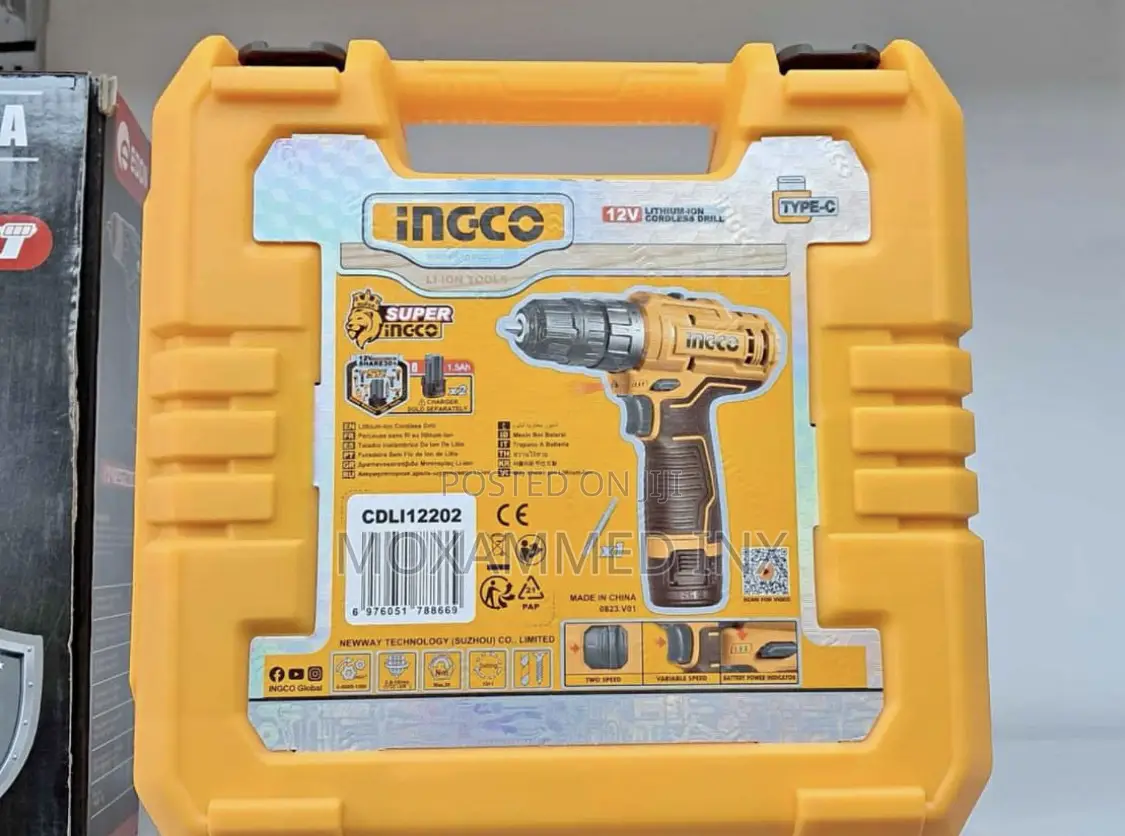 Ingco Cordless Drill 12V
