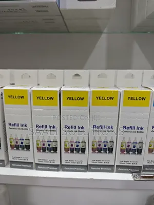 4 Pieces B/C/Y/M of 100ml Hp Canon or Epson Refill Ink Toner