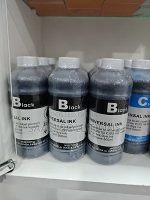 4 PCS B/C/Y/M 500ml Hp, Canon or Epson Refill Ink