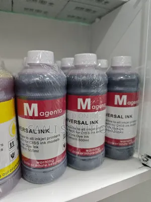4 PCS B/C/Y/M 500ml Hp, Canon or Epson Refill Ink