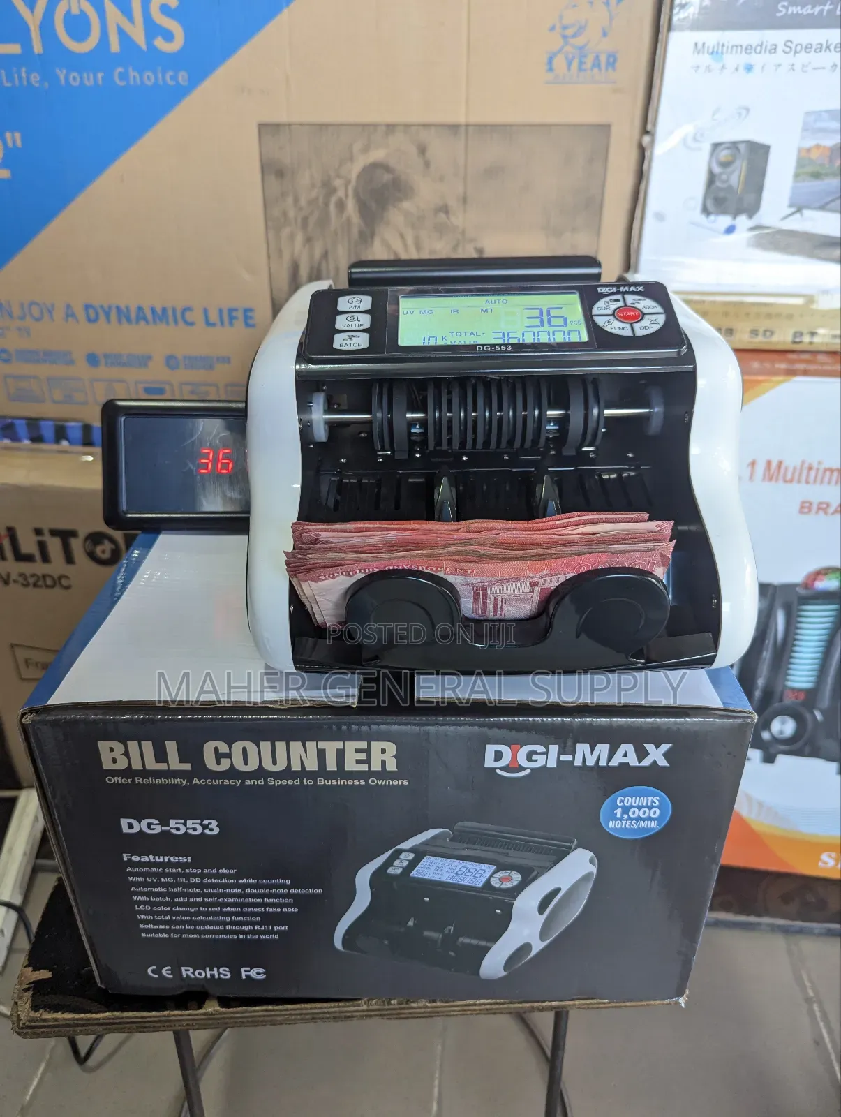 Dig Max Bill Counter New