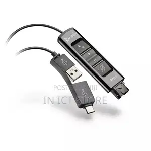 Plantronics POLY DA85 Headset Interface Adapter USB-C