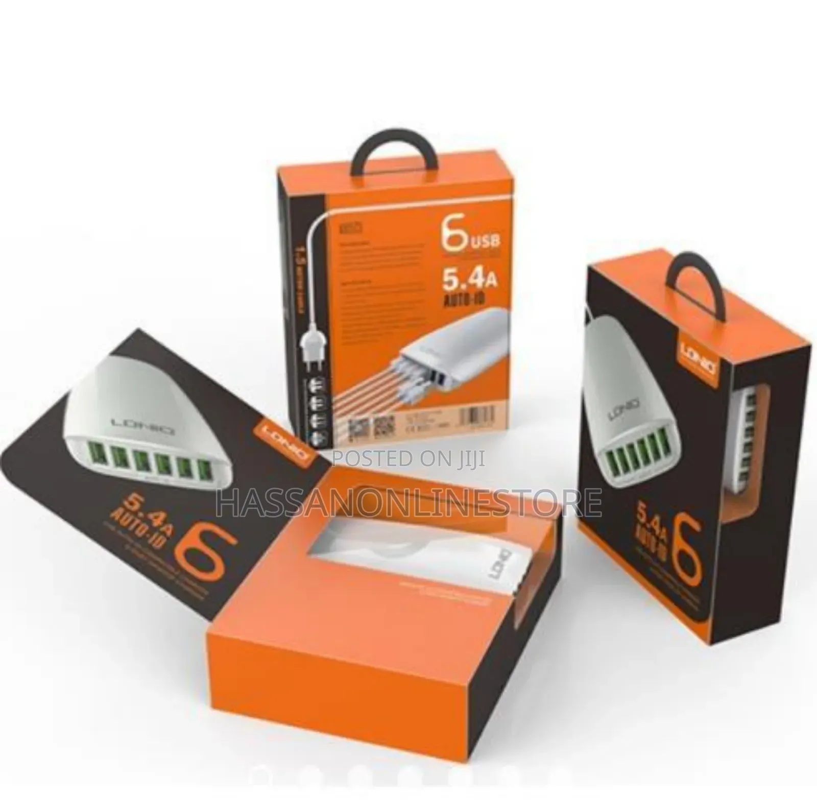 Ldnio A6573 Desktop Charger 6ports USBA With 1.5meters