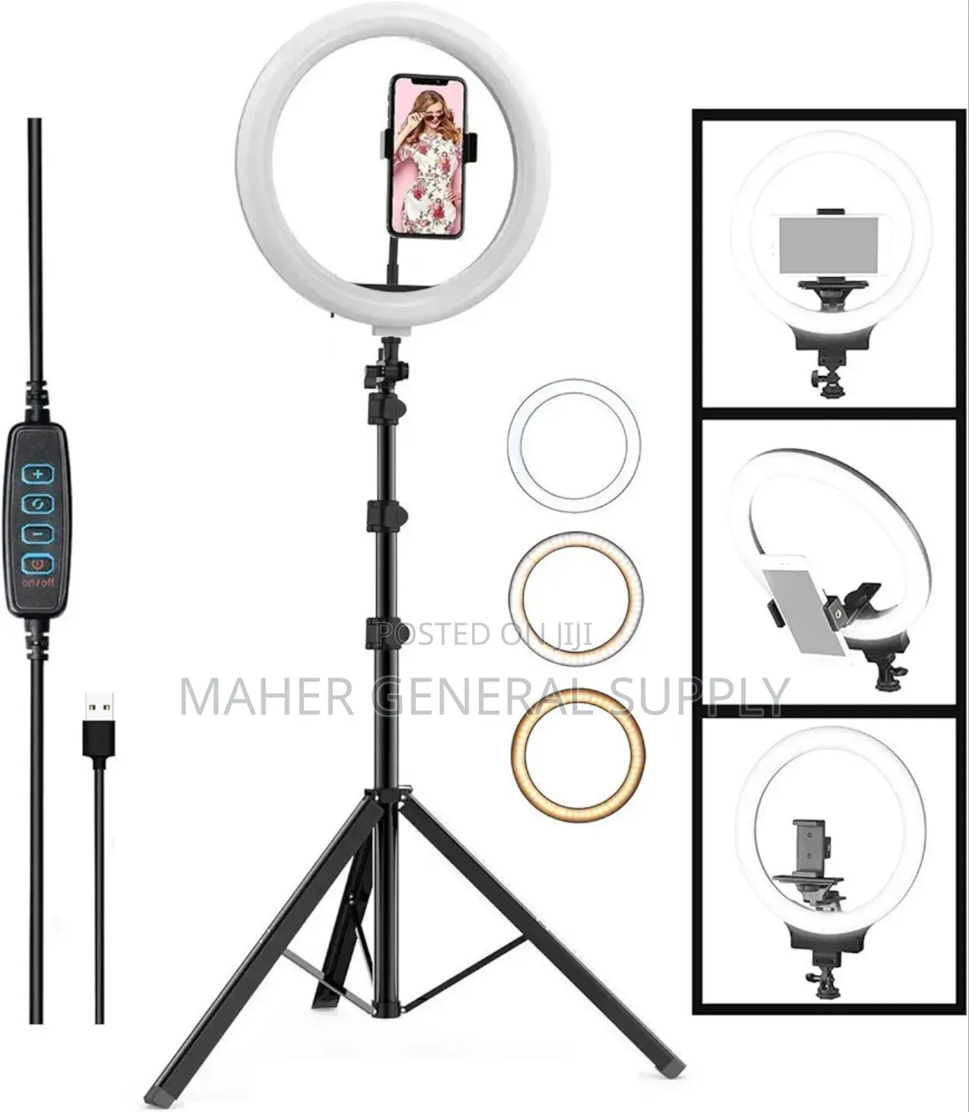 Ring Light With Feet Tripod Stand