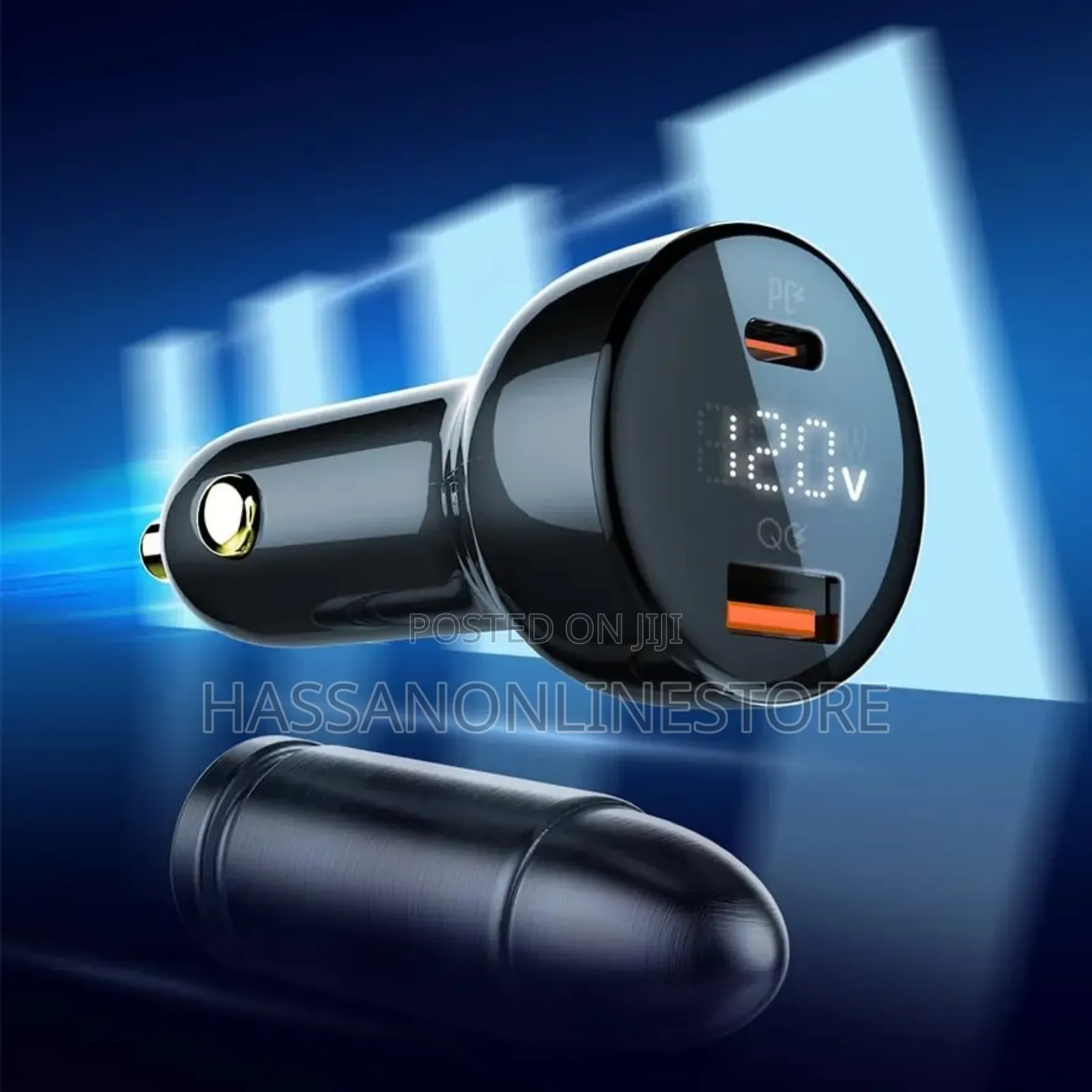 LDNIO 100W Dual USB Super Fast Car Charger C101