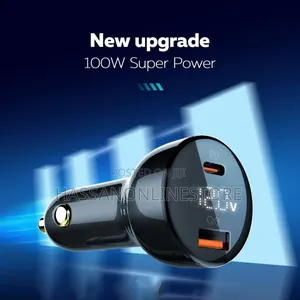 LDNIO 100W Dual USB Super Fast Car Charger C101