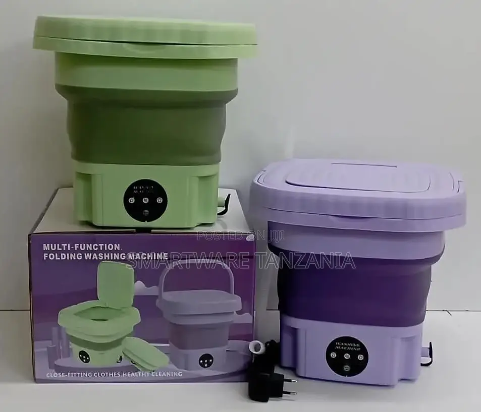 Mini Folding Washing Machine With 3 Modes Deep Cleaning