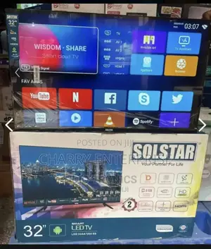 SOLSTAR Digital HD SMART Tv 32 Inch With SATELLITE