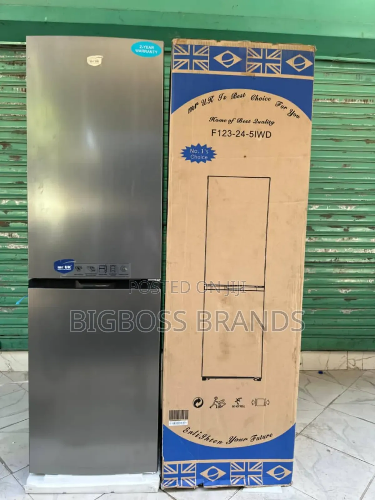 Mr Uk Combi Refrigerator 247L