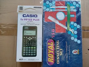 Scientific Calculator ES+ and Dissection Kit Complete Set.