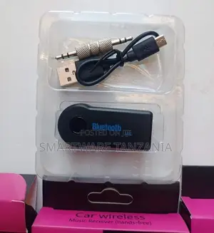 AUX Audio MP3 Music Bluetooth Receiver Car Kit Wireless
