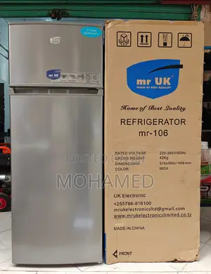 Mr UK Fridge/Friji 212L (Model Uk106)