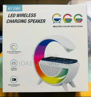 Led Wireless Charging Speaker