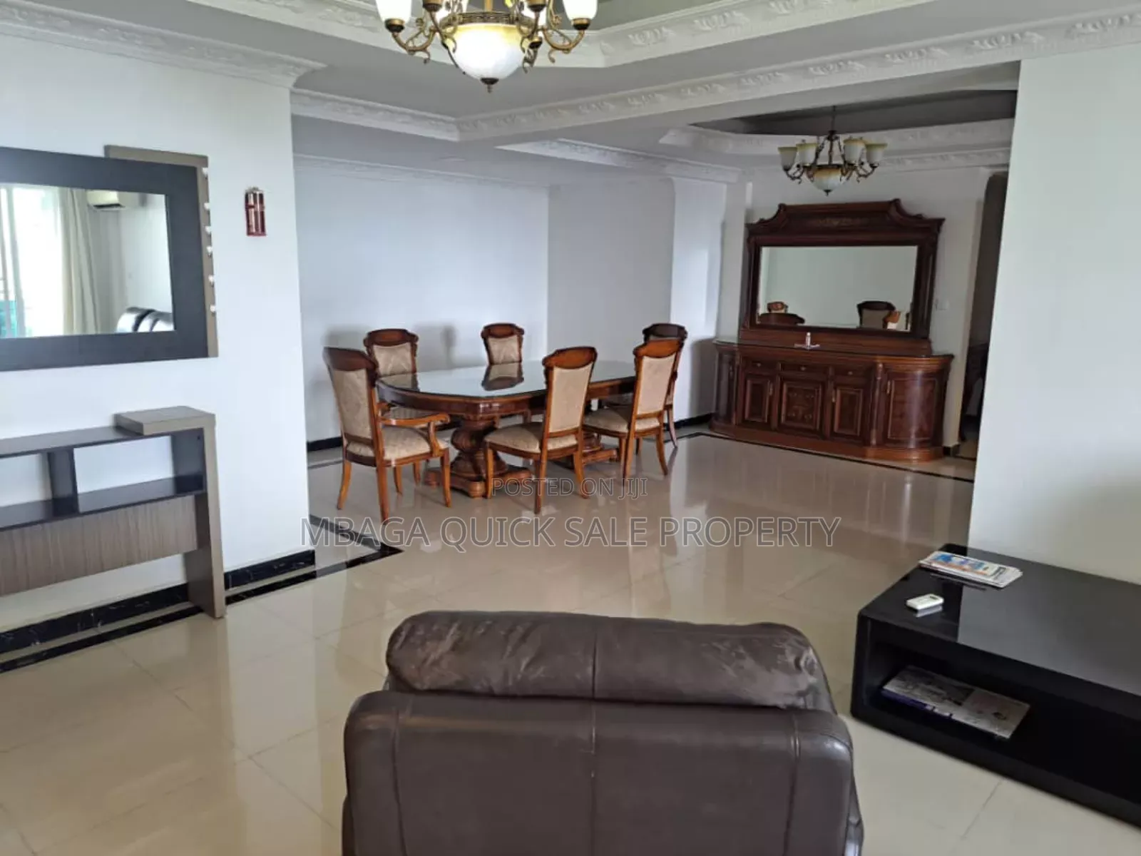 Furnished 3bdrm Apartment in Masaki for rent