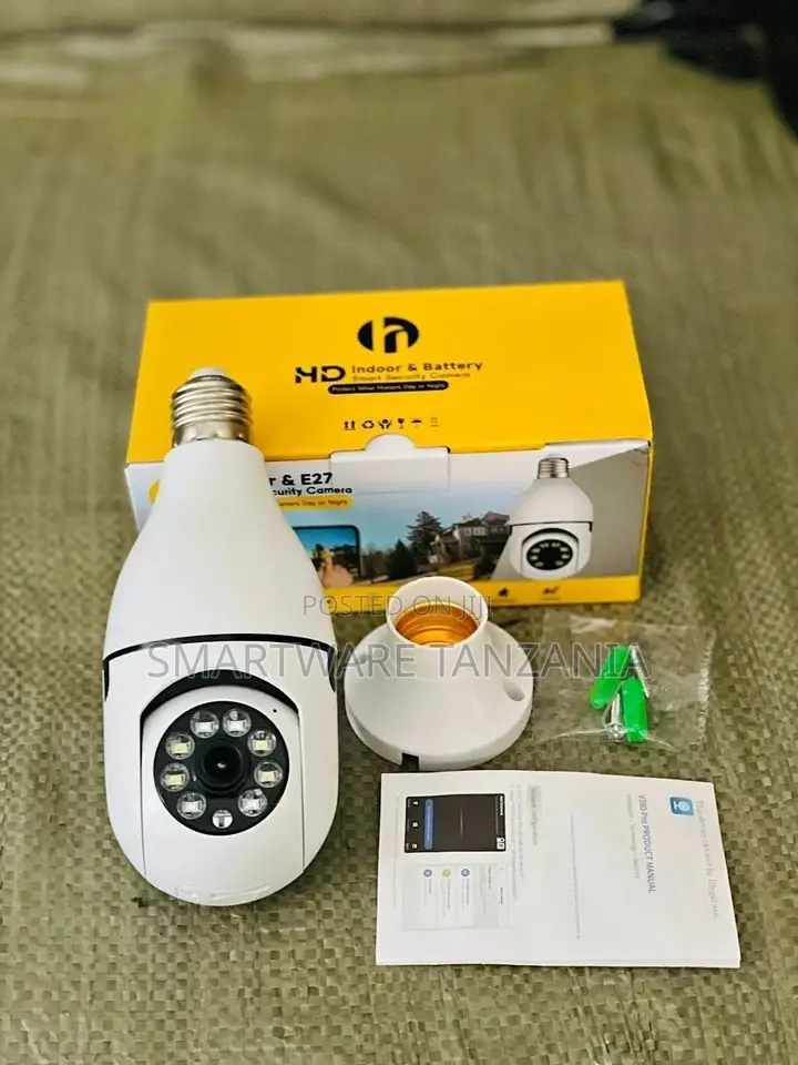360° 1080P IP E27 Light Bulb Camera Home Wireless Security