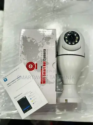 E27 Light Bulb Camera Night Smart Home Wireless Security