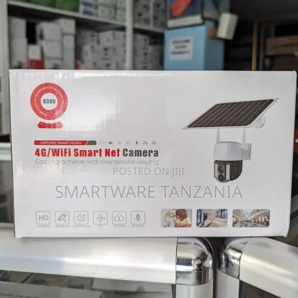 Solar Battery Powered 4G Sim Enabled Outdoor IP Camera