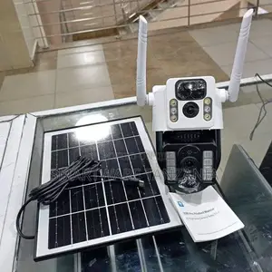 4G Sim Dual Lens Solar Panel Camera Outdoor CCTV Cameras