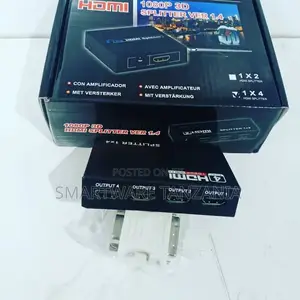 1x4 HDMI Splitter, 1 In 4 Out HDMI Splitter Supports