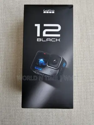 Gopro HERO12 Black Action Camera(Waterproof + Stabilization)