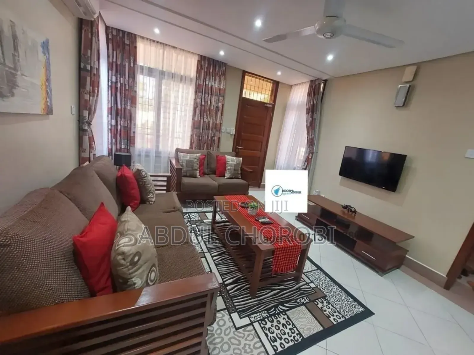 Furnished 2bdrm Apartment in Mikocheni for rent
