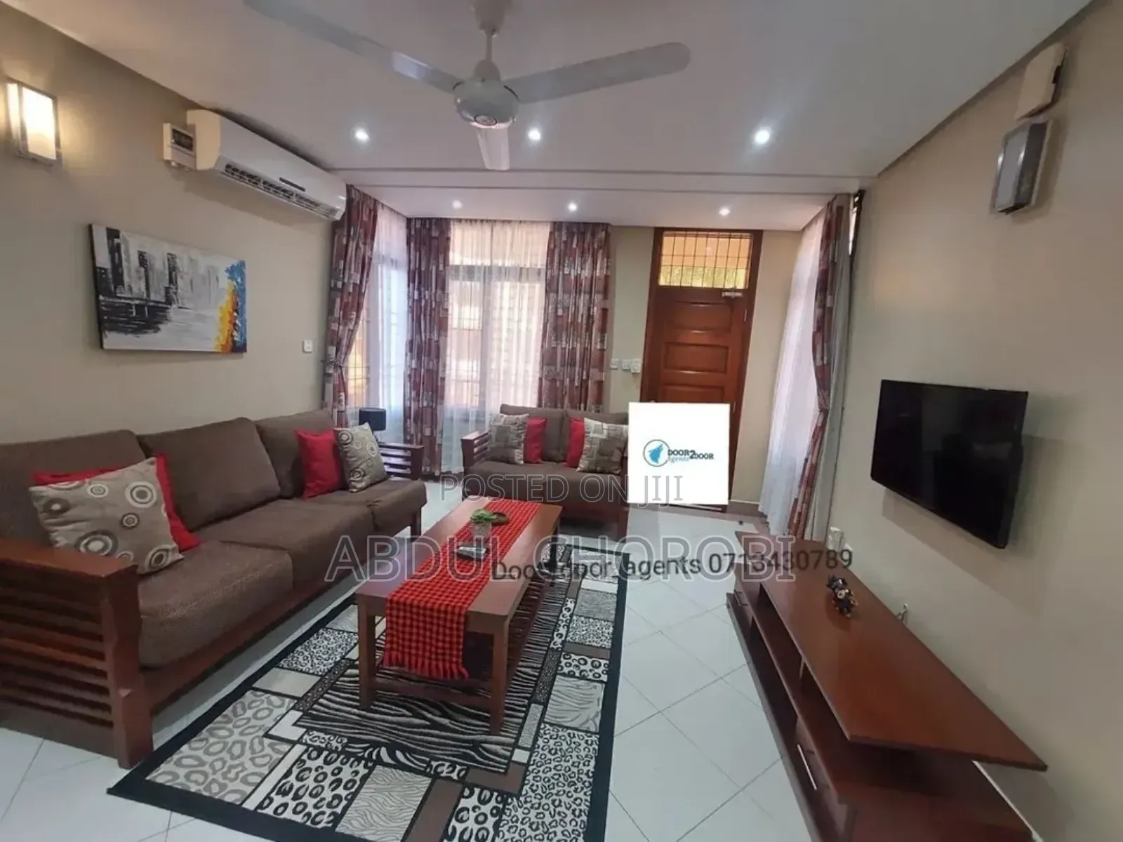 Furnished 2bdrm Apartment in Mikocheni for rent