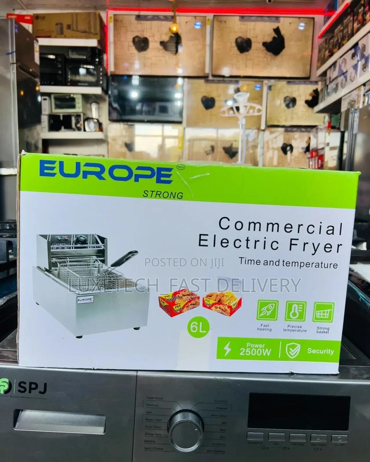 Europe Deep Electric Fryer 6L