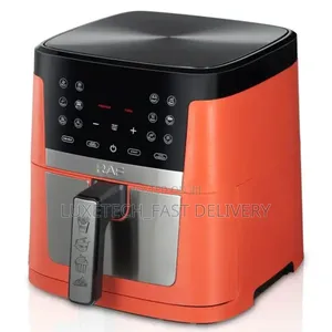 RAF Essential Air Fryer R.5352, 1800 Watt, 9 Liter Red
